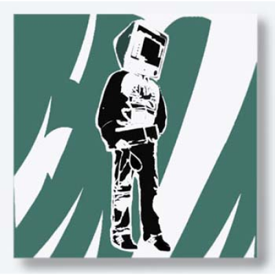 Computer Man (Green)