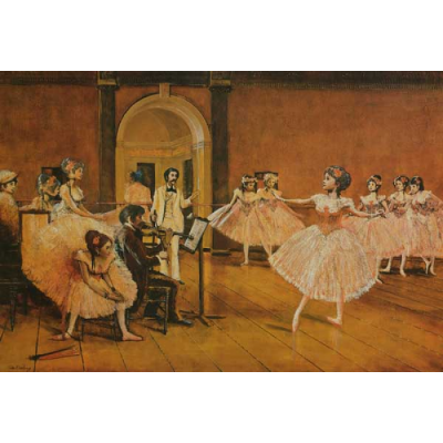Degas Dancing Class