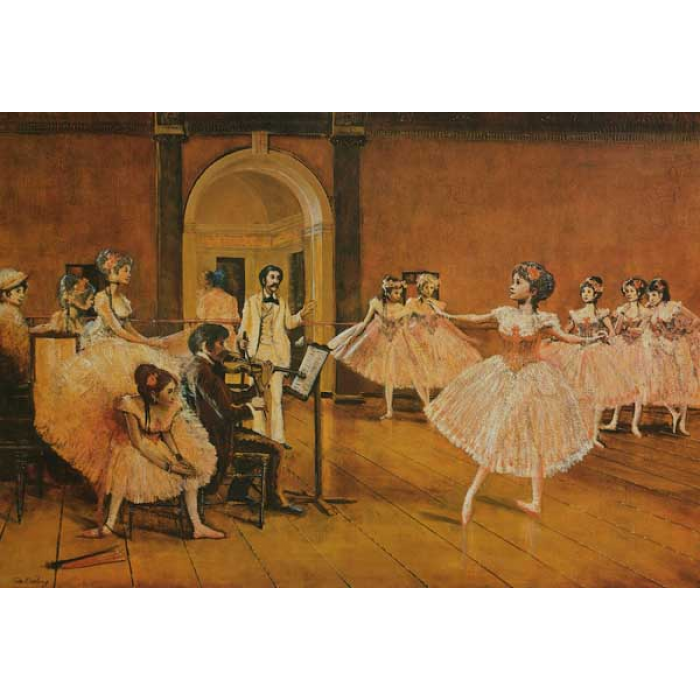 Degas Dancing Class