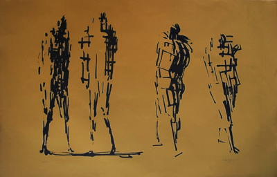 Four Standing Figures