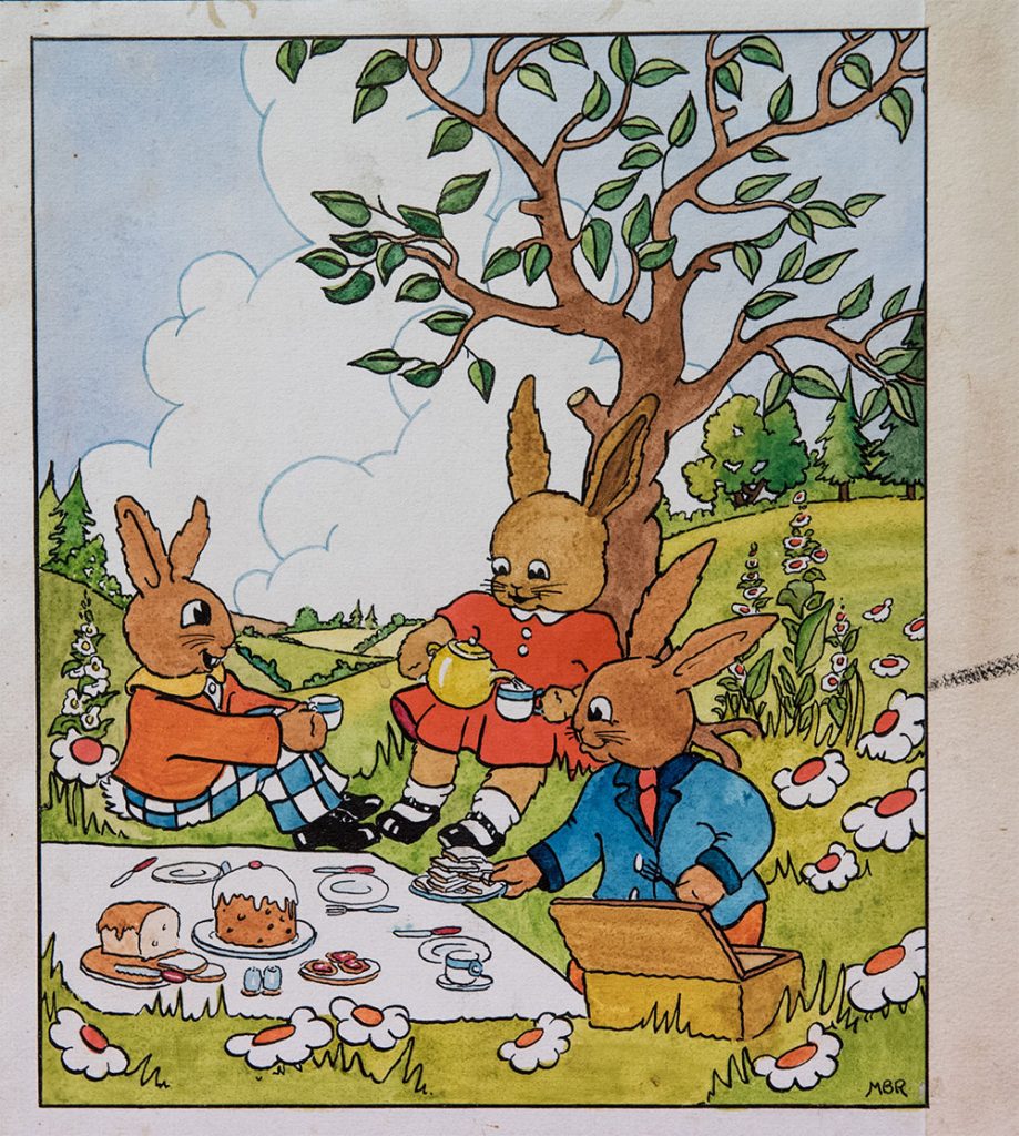 Bunnies Illustration