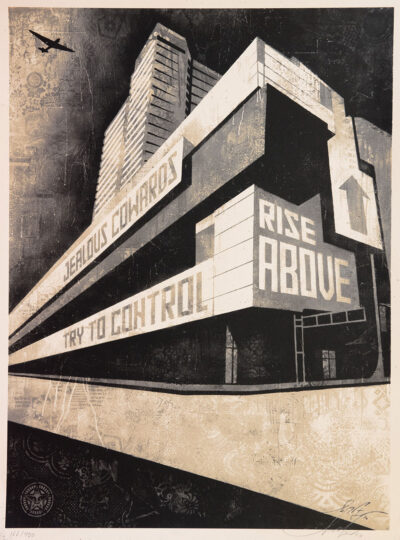 Rise Above (Black & White)