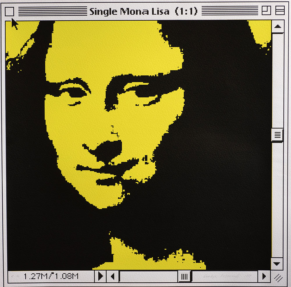Single Mona Lisa (Yellow)
