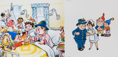 Untitled, Mr. Plod In Hospital