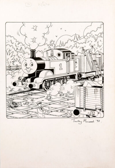 Untitled #70 (1990) - Thomas the Tank Engine [057/160]