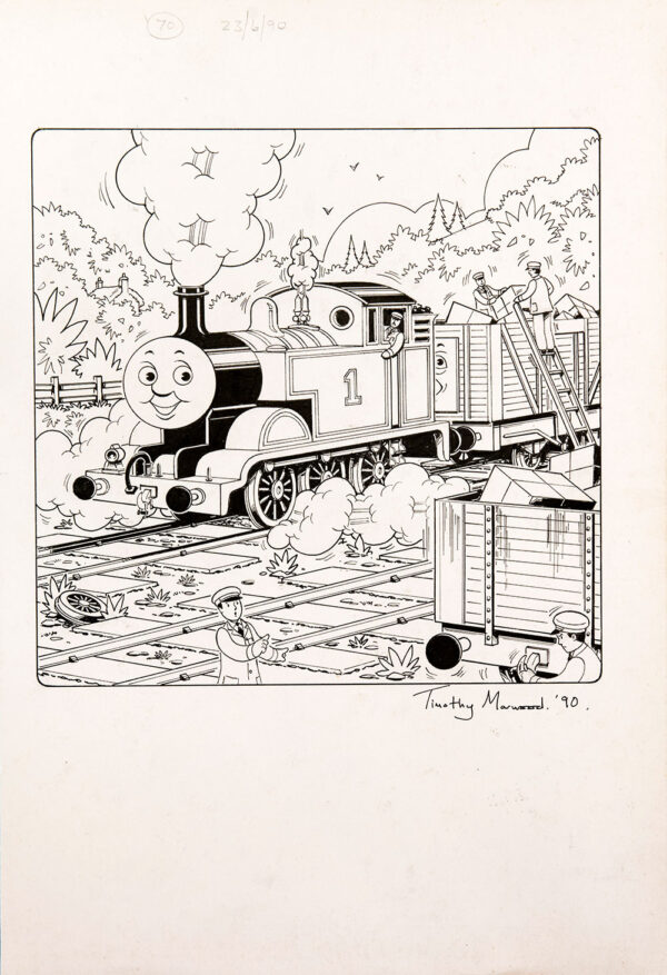 Untitled #70 (1990) - Thomas the Tank Engine [057/160]