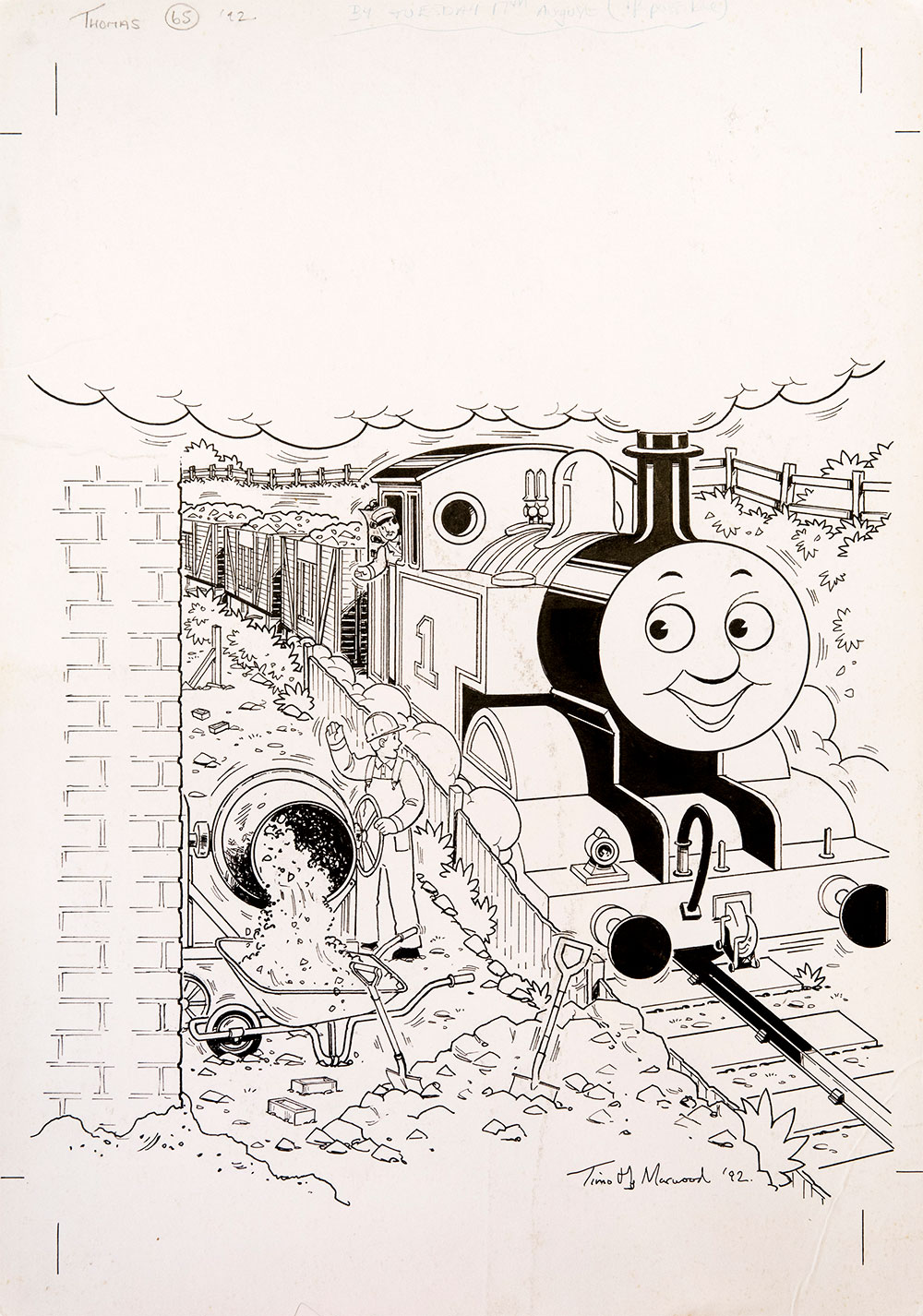 Opposites, Issue #65 (1992) - Thomas the Tank Engine [089/160]