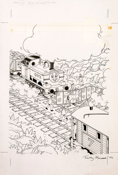 Duck & The Deer, Issue #129 (1993) - Thomas the Tank Engine [101/160]