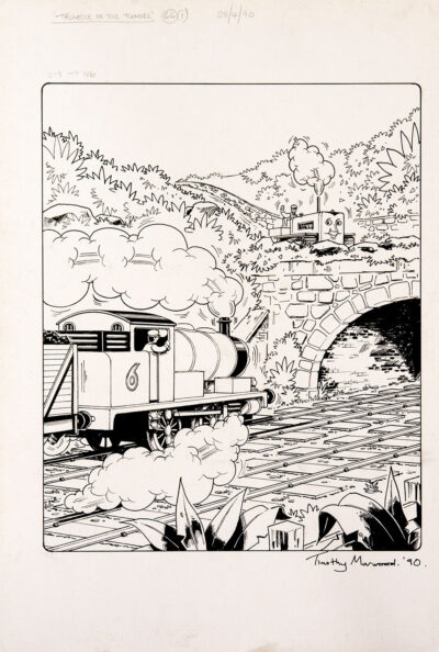 Trouble In The Tunnel, Issue #66 (1990) - Thomas the Tank Engine [110/160]