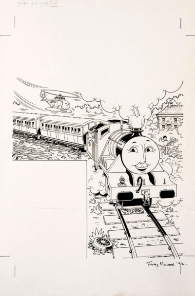 Cover For, Issue #105 (1992) - Thomas the Tank Engine [111/160]