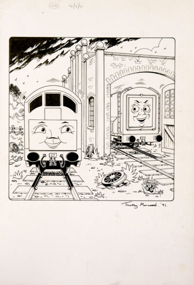 Issue #102 (1991) - Thomas the Tank Engine [123/160]
