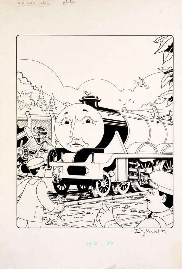 In A Sulk, Issue #49  (1989) - Thomas the Tank Engine [144/160]