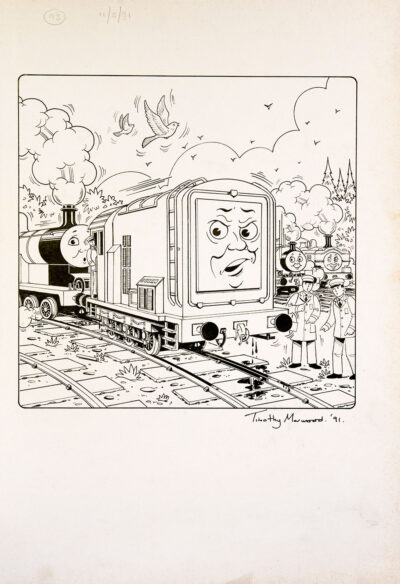 Issue #93  (1991) - Thomas the Tank Engine [145/160]