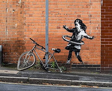 The story of Banksy’s Hula Hooping Girl