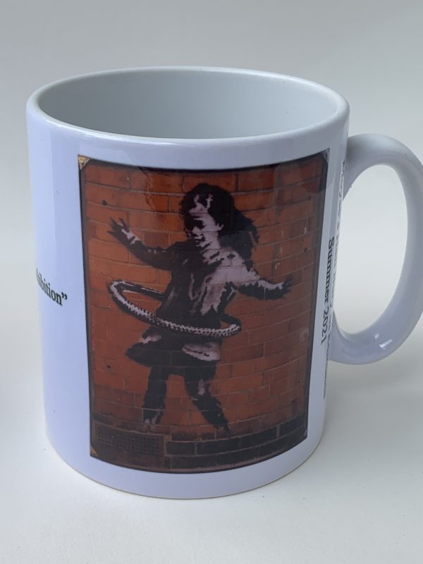 Moments Exhibition Mug - Banksy, Hula Girl