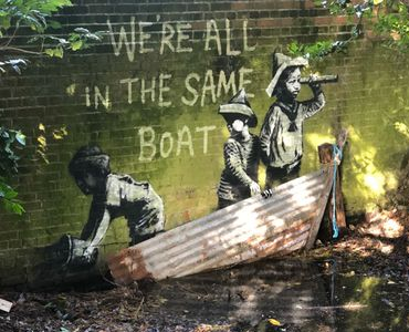 Banksy murals in Lowestoft protected after vandals target artworks