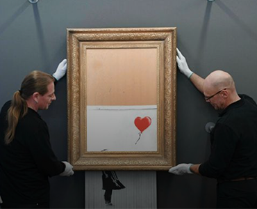 BRANDLER SPEAK TO ABC ABOUT BANKSY SELLING FOR RECORD $34 MILLION