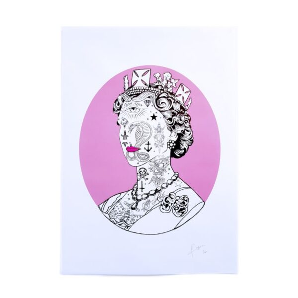 Rugman - Signed Limited Edition Art Wrapping Paper - Liz
