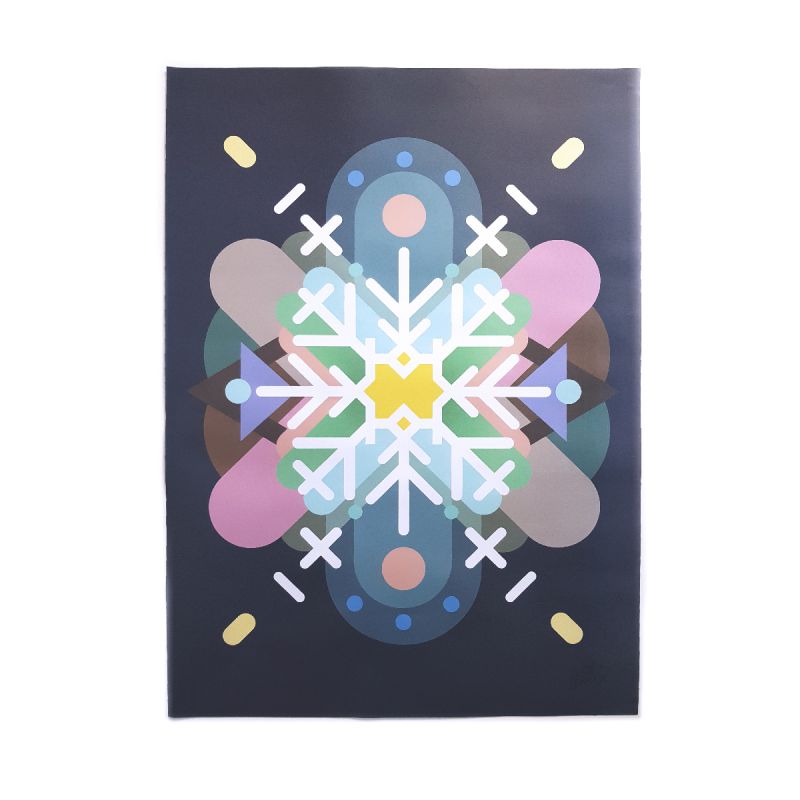 Florence Blanchard - Signed Limited Edition Art Wrapping Paper - Nebula