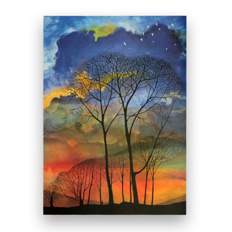 Stanley Donwood - Signed Limited Edition Art Wrapping Paper - Evenfall