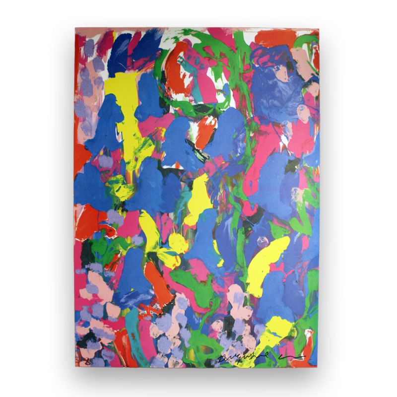 Augustine and Bridgland - Signed Limited Edition Art Wrapping Paper - Garden Sessions August